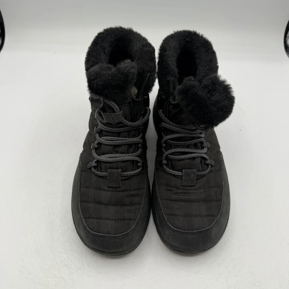 Hey Dude‎ Brandy Boots Womens Sz 7 Black Pull On Lined Ankle Booties